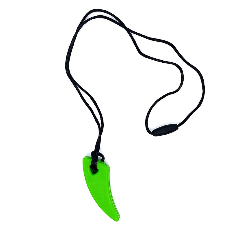 Silicone claw chewing pendant