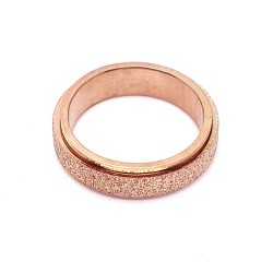 "Gold Sand" spinning fidget ring