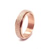 "Gold Sand" spinning fidget ring