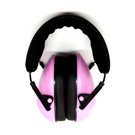 Padded noise-protective earmuffs