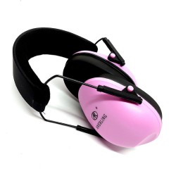 Padded noise-protective earmuffs