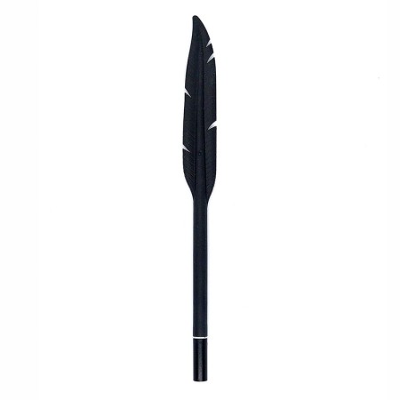 Черная силиконовая ручка-перо